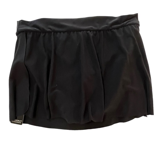 NWOT Miraclesuit Magicsuit Solids Jersey Tennis Swimsuit Skirt size 8 skort - Picture 9 of 16